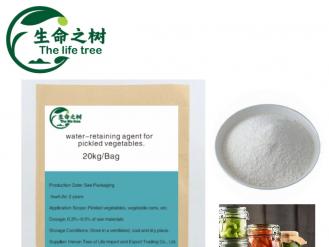 Conservante de água de vegetais marinados
